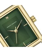 Montre en quartz pour femme verte