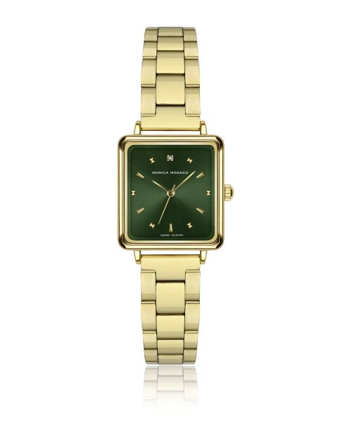 Montre en quartz pour femme rayons soleil dorée