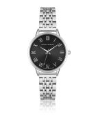 Montre en quartz pour femme argentée