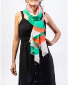 Balancing green sjaal van 100% biologisch katoen - 100x200 cm