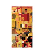 Schal aus 100% Bio-Baumwolle Gelbes Gesicht - 200x100 cm