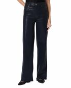 Marineblauwe jeans met wijde pijpen en wijde pijpen van Sasha