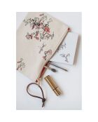 Pochette Constellation 100% Coton Bio crème - 16x22 cm