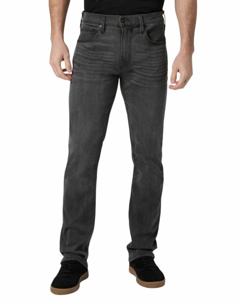 Transcend Federal Sheldon, schmal geschnittene, gerade Jeans, grau