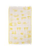 Fouta Sens jaune - 100x200 cm