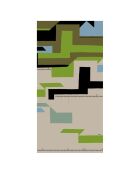 Dot by Dot Green Stola aus 100% Bio-Baumwolle, 200 x 100 cm