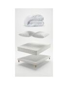 Pack Magal matras 30 cm + bedbodem 180x200 cm + 2 kussens 60x40 cm + dekbed 140x200 cm - 180x200 cm