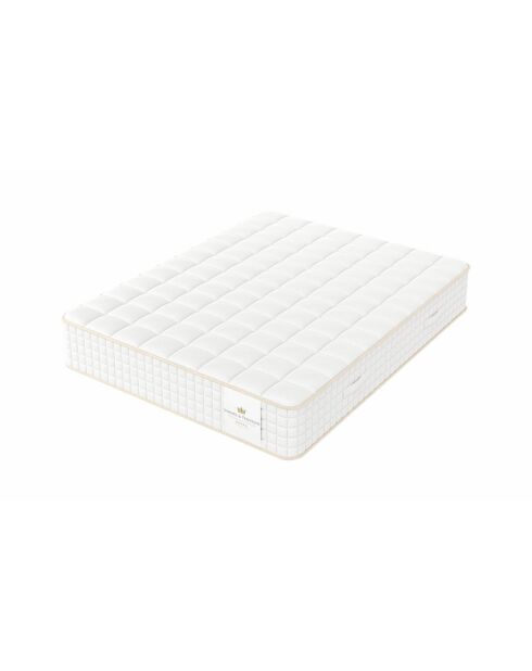 Pack Magal Matratze 30 cm mit weißem Lattenrost — 140 x 190 cm