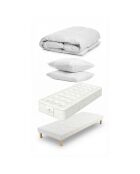 Heritage Matratzenset 27 cm, Lattenrost 80 x 200 cm, Kissen 60 x 40 cm, Bettdecke 140 x 200 cm — 80 x 200 cm