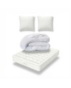 Pacchetto materassi Heritage 27 cm + 2 cuscini 60x40 cm + piumone 240x260 cm - 180x200 cm