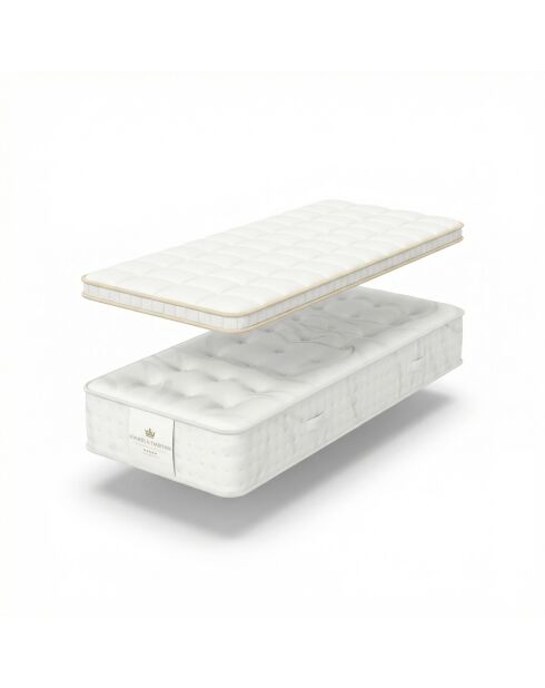 Heritage matraspakket 27 cm + 5 cm witte matrasbeschermer - 80x200 cm