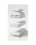 Pack Matelas Magal 30 cm + Sommier 90x200 cm + Oreiller 60x40 cm + Couette 140x200 cm - 90x200 cm