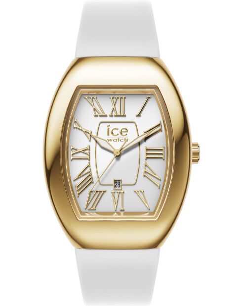 Holiday Dôme goud/wit dameshorloge