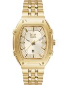 Gouden Ice Holiday stalen dameshorloge