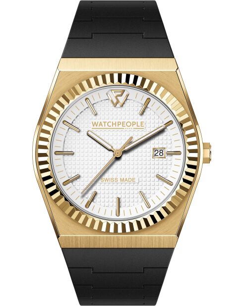 Montre WP1 Brossée Carrée WH noire