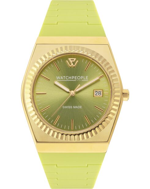 Reloj Daiquiri verde brillante WP1
