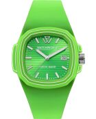 WP4 Fresh Green Lines horloge