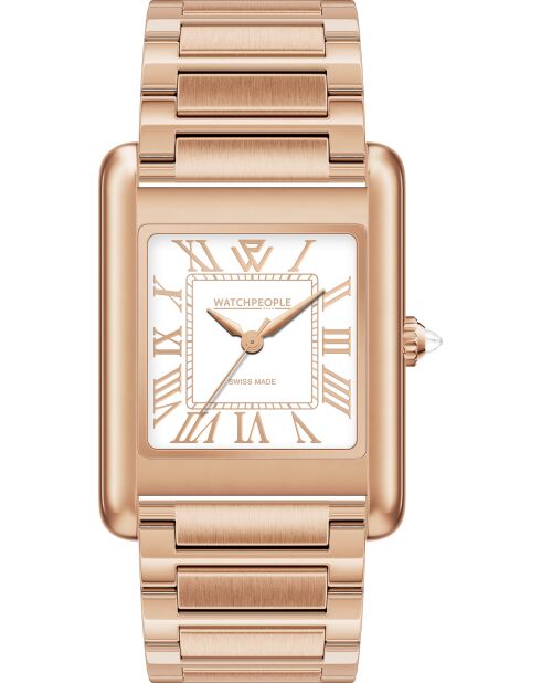 WP6 Brillant RG Roségolduhr