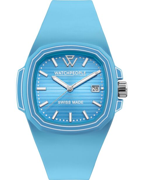 Montre WP4 Lignes bleue