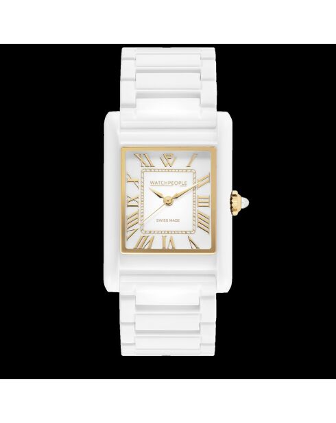 Montre WP6 Solide Brillant RG Blanc he