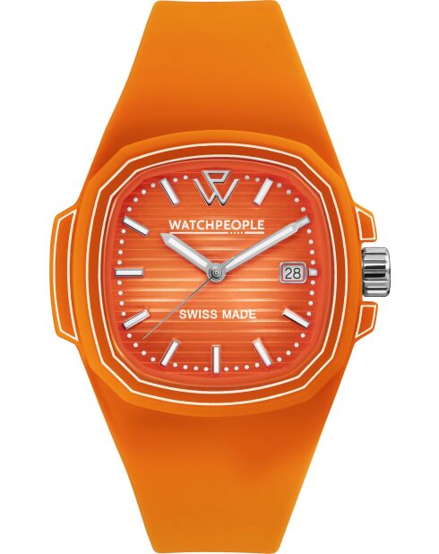 Reloj WP4 Mandarin Orange Lines