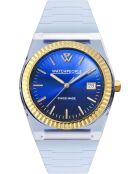 Montre WP1 Nuances de bleu Coucher de Soleil Bleu doux