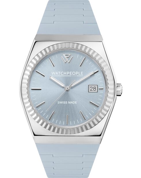 Montre WP1 Argenté Brillant Bleu clair