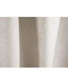 Divano convertibile Kora a 3 posti beige chiaro con contenitore - 262x105x88 cm