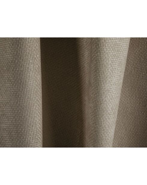 Canapé D'Angle Panoramique Gauche Ouvert Jane 6 Places Cappuccino - 336x166x74 cm