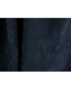 Canapé D'Angle Convertible Avec Rangement Kora 3 Places Bleu Marine - 262x149x88 cm