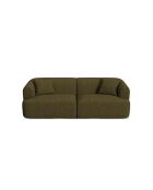 Modulares 3-Sitzer-Sofa Talia, 220 x 90 x 70 cm, Grün
