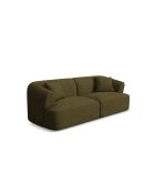 Modulares 3-Sitzer-Sofa Talia, 220 x 90 x 70 cm, Grün