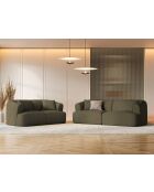 Modulares 3-Sitzer-Sofa Talia, 220 x 90 x 70 cm, Grün