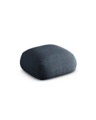Pouf lungo a 1 posto blu scuro - 95x95x40 cm