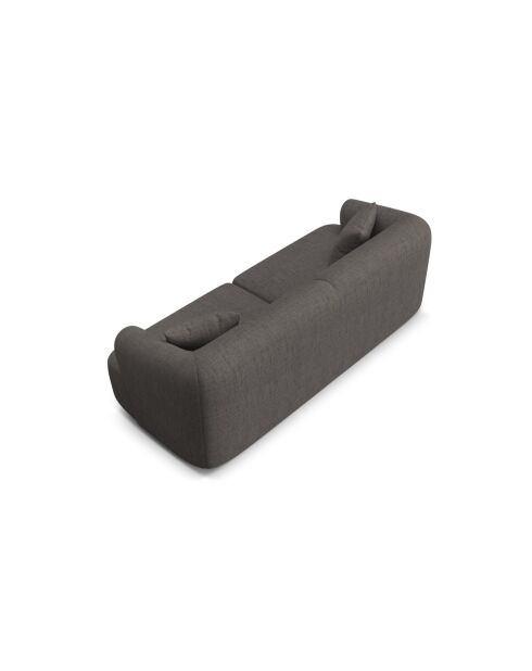 Canapé Modulaire Talia 3 Places Gris - 220x90x70 cm