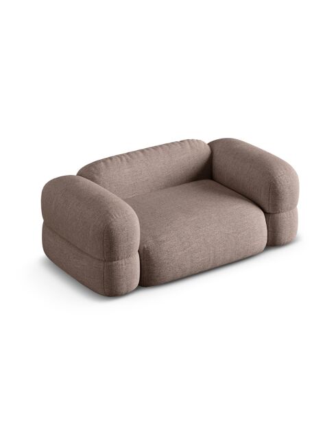 Canapé Lony 2 Places Cappuccino - 180x100x68 cm