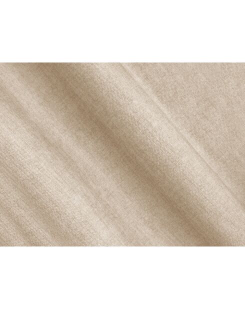Canapé Velours Lony 2 Places Beige Clair - 180x100x68 cm