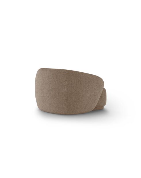 Fauteuil Jane 1 Place Cappuccino - 93x90x74 cm