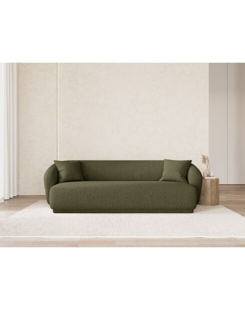 Canapé Jane 3 Places Vert - 220x93x74 cm