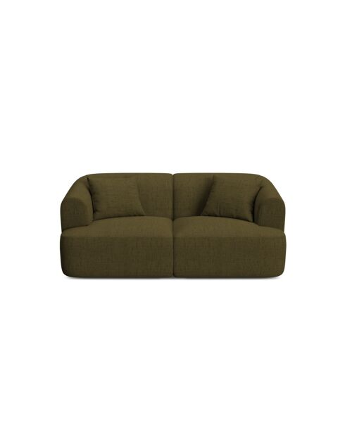 Modulares 2-Sitzer-Sofa Talia, 180 x 90 x 70 cm, Grün
