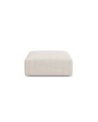 Pouf Talia 1 posto beige chiaro - 90x90x40 cm