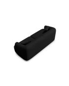 Canapé Modulaire Talia 3 Places Noir - 220x90x70 cm