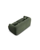 Canapé Modulaire Velours Talia 2 Places Vert - 180x90x70 cm