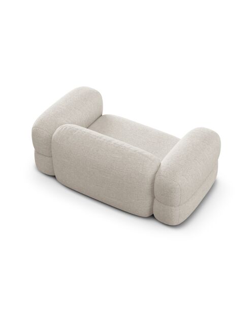 Canapé Lony 2 Places Beige - 180x100x68 cm