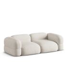 Canapé Modulaire Lony 4 Places Beige - 250x100x68 cm