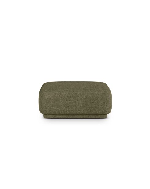 Pouf Jane 1 Place Vert - 90x90x42 cm