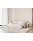 Canapé Jane 4 Places Beige Clair - 246x93x74 cm