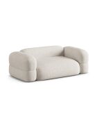 Divano beige a 3 posti Lony - 210x100x68 cm