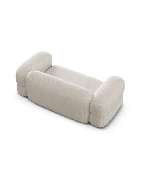 Canapé Lony 3 Places Beige - 210x100x68 cm