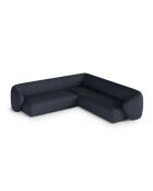 Canapé D'angle Jane 5 Places Bleu Marine - 256x256x74 cm